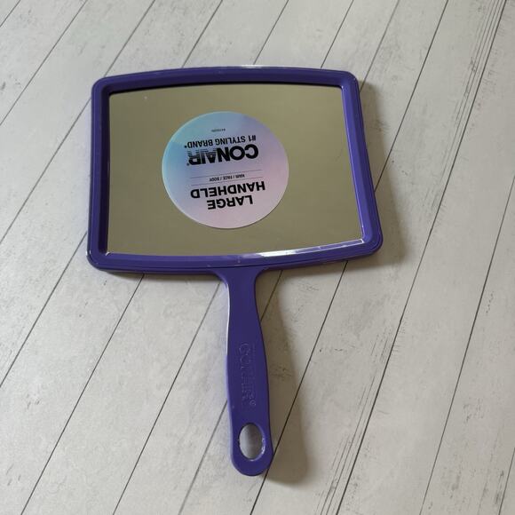 Conair Large Handheld Mirror Hair Face Body Standard Magnification - Picture 10 of 12